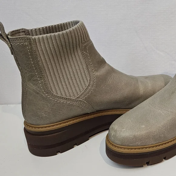 Timberland Cervinia Valley Chelsea Boots Women's 9 Leather Wedge Boots - Picture 11 of 16